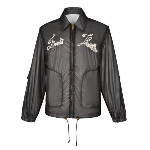 「#2412」Louis Vuitton 24ss nautical collection transparent drawstring jacket with embroidered logo