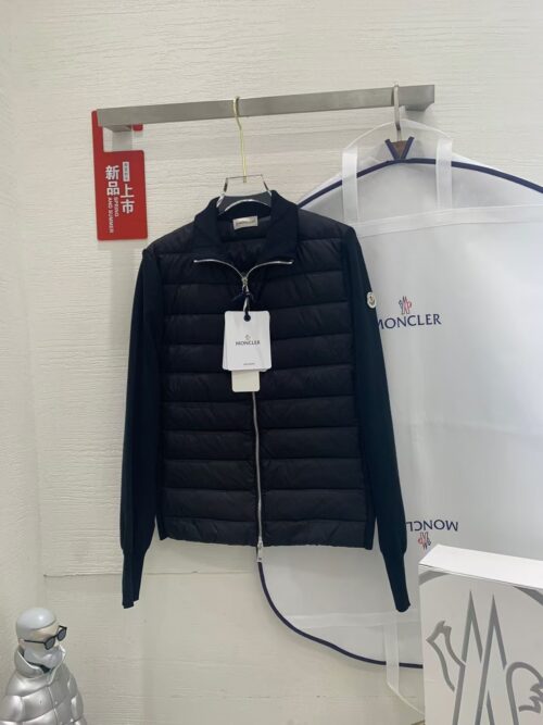 「#2459」MONCLER Autumn and Winter New Women's Knitted Down Sweater