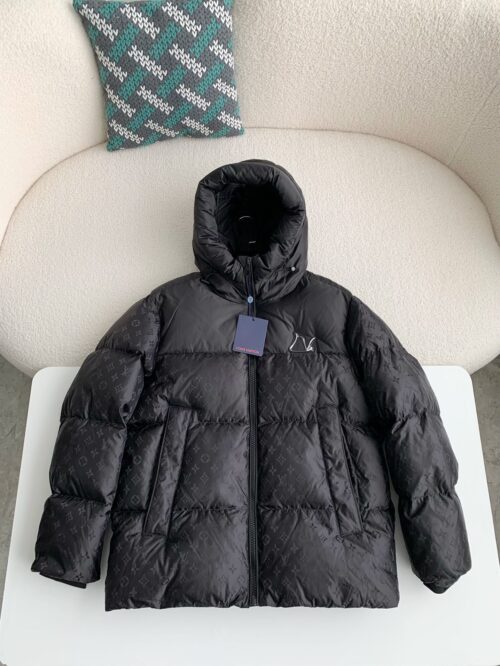 「#2480」Louis Vuitton logo labeled down jacket