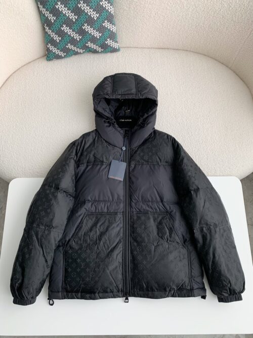 「#895」LOUIS VUITTON LOGO Down Jacket