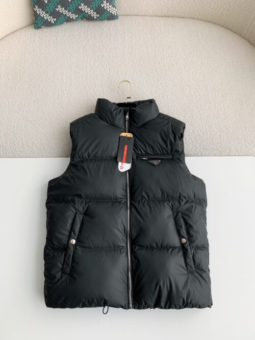 「#2482」Prada white goose down vest