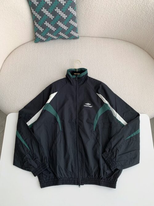 「#1069」Balenciaga sports patchwork jacket
