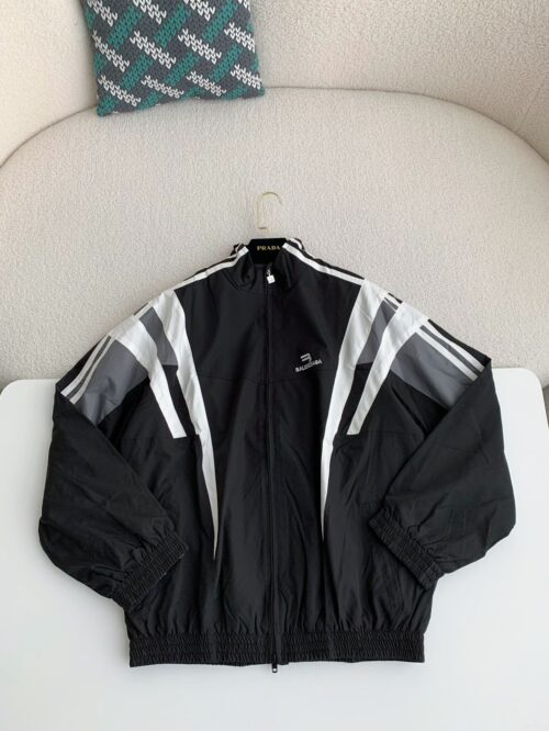 「#1064」Balenciaga patchwork jacket