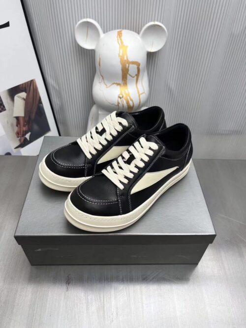 「#2516」RICK OWENS DRKSHDW calfskin vintage low-top non-slip