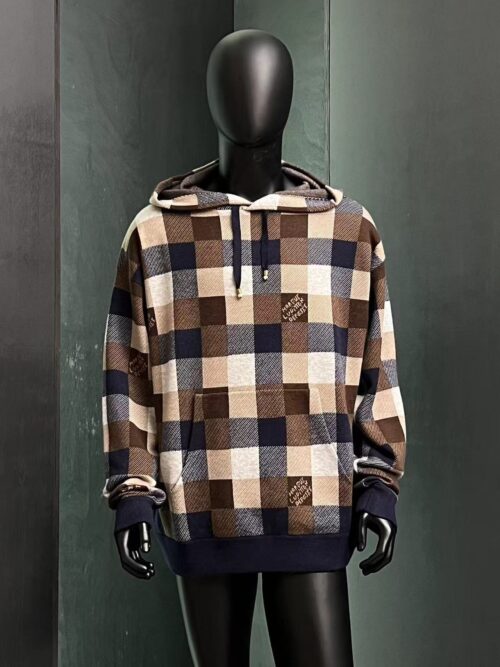 「#2510」24lv checkerboard hoodie