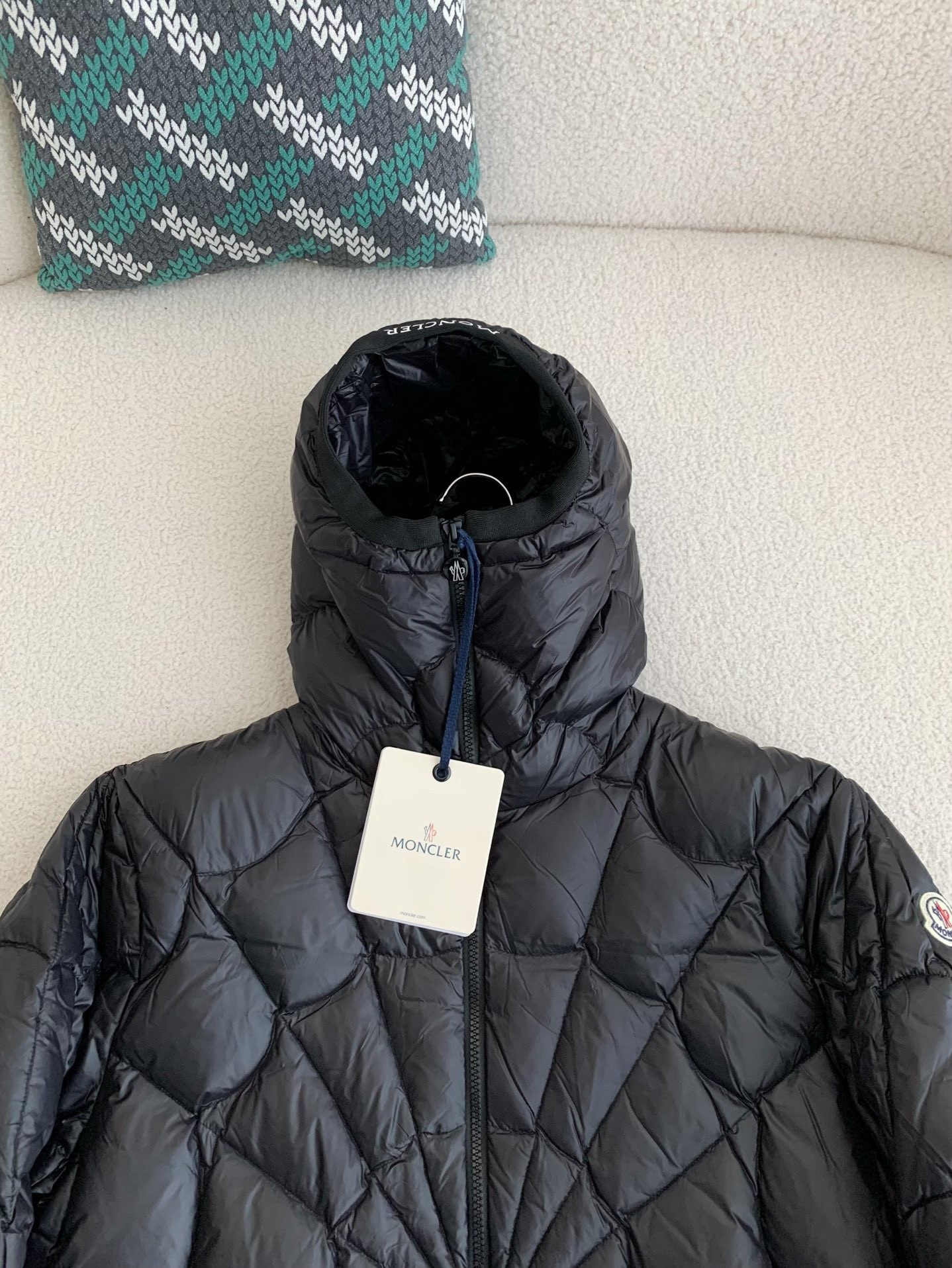 「#2527」Moncler FW22 Spider-Man Zip Hooded Down Jacket - 图片 3