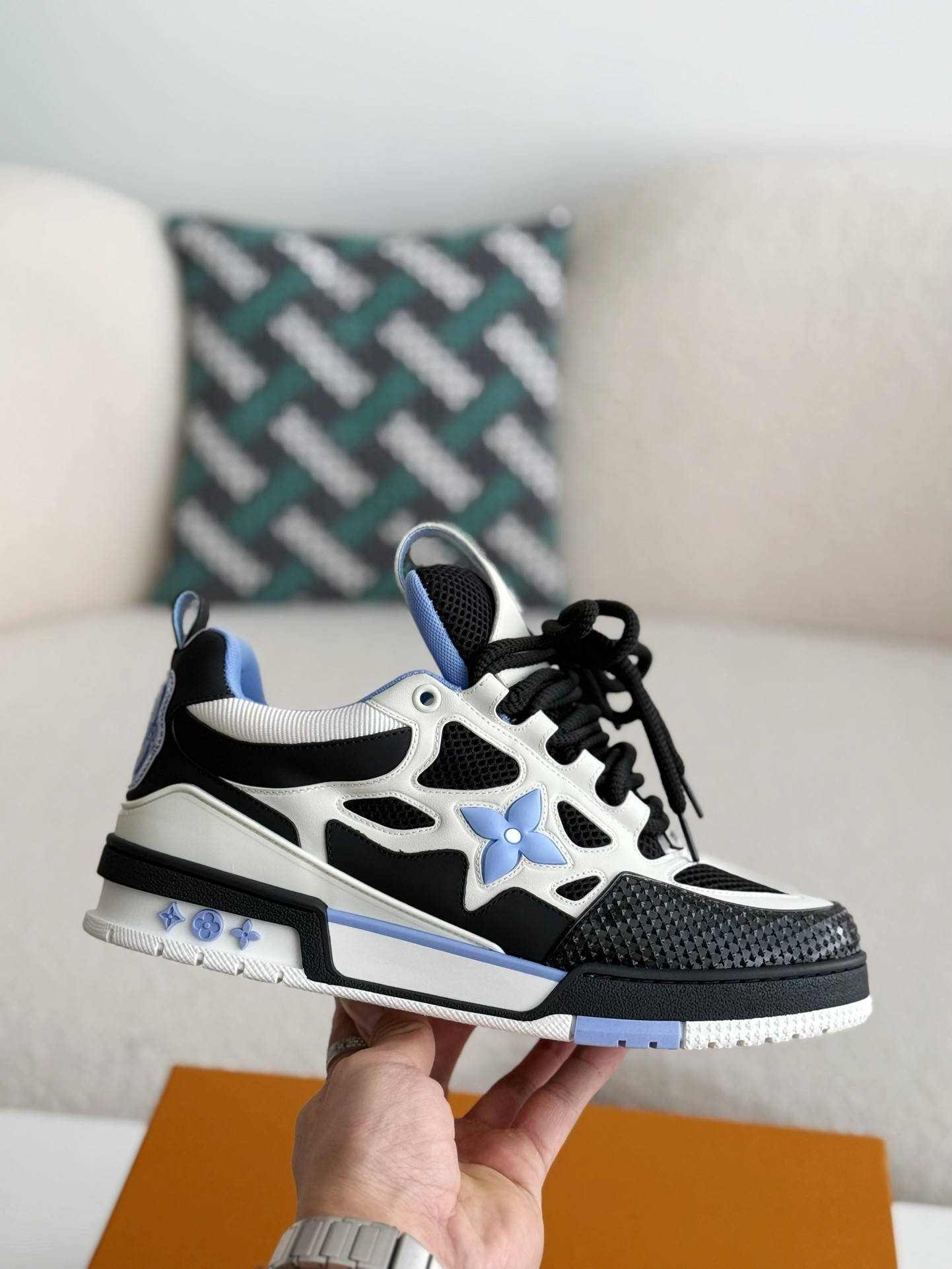「#2582」LOUIS VUITTON SKATE SNEAKERS - 图片 6
