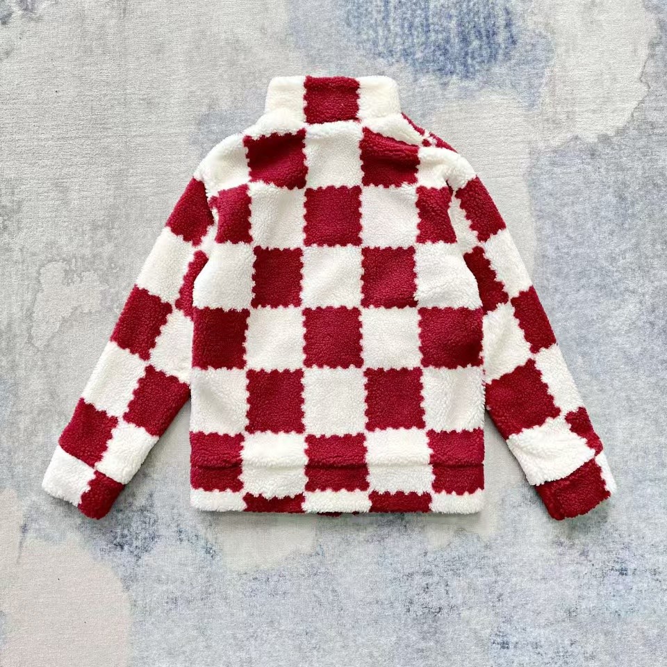 「#2597」Louis Vuitton 24ss plaid fleece coat - 图片 2