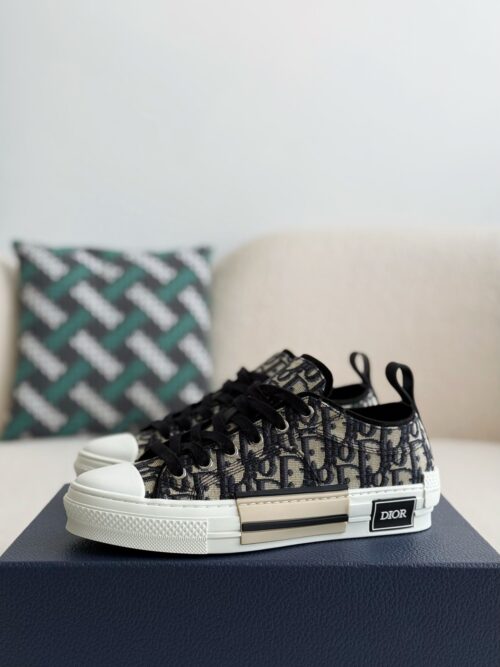 「#2623」Dior B23 logo print low top sneakers