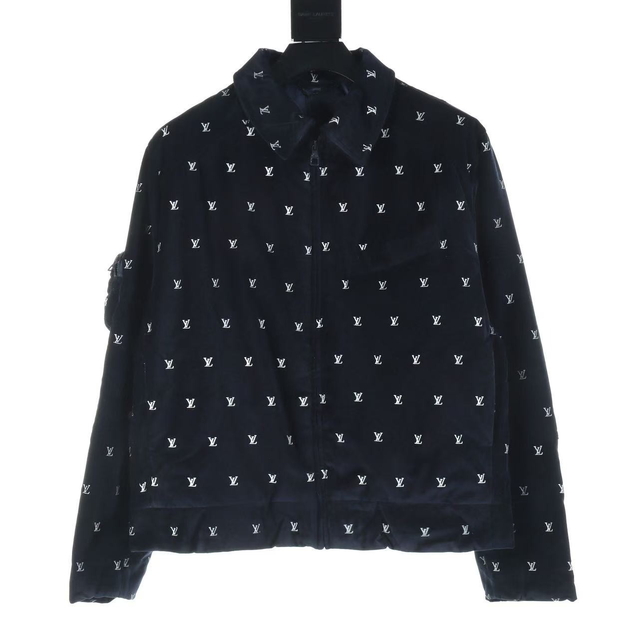 「#2628」Louis Vuitton printed velvet jacket