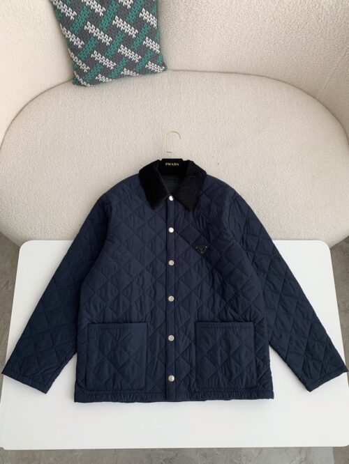 「#2685」PRADA SS24 Quilted single-breasted casual jacket
