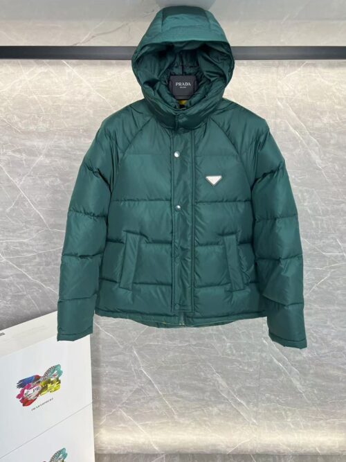 「#2706」Prada RE-Nylon down jacket with detachable hood