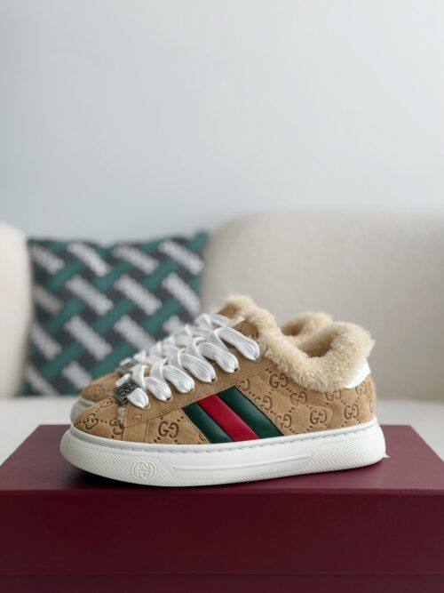「#2716」Gucci ACE Suede Sneakers