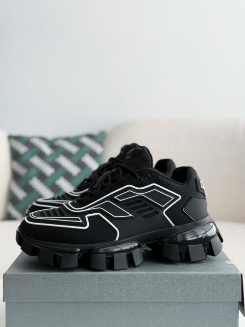 「#2717」Prada Cloudbus Thunder technology fabric sneakers