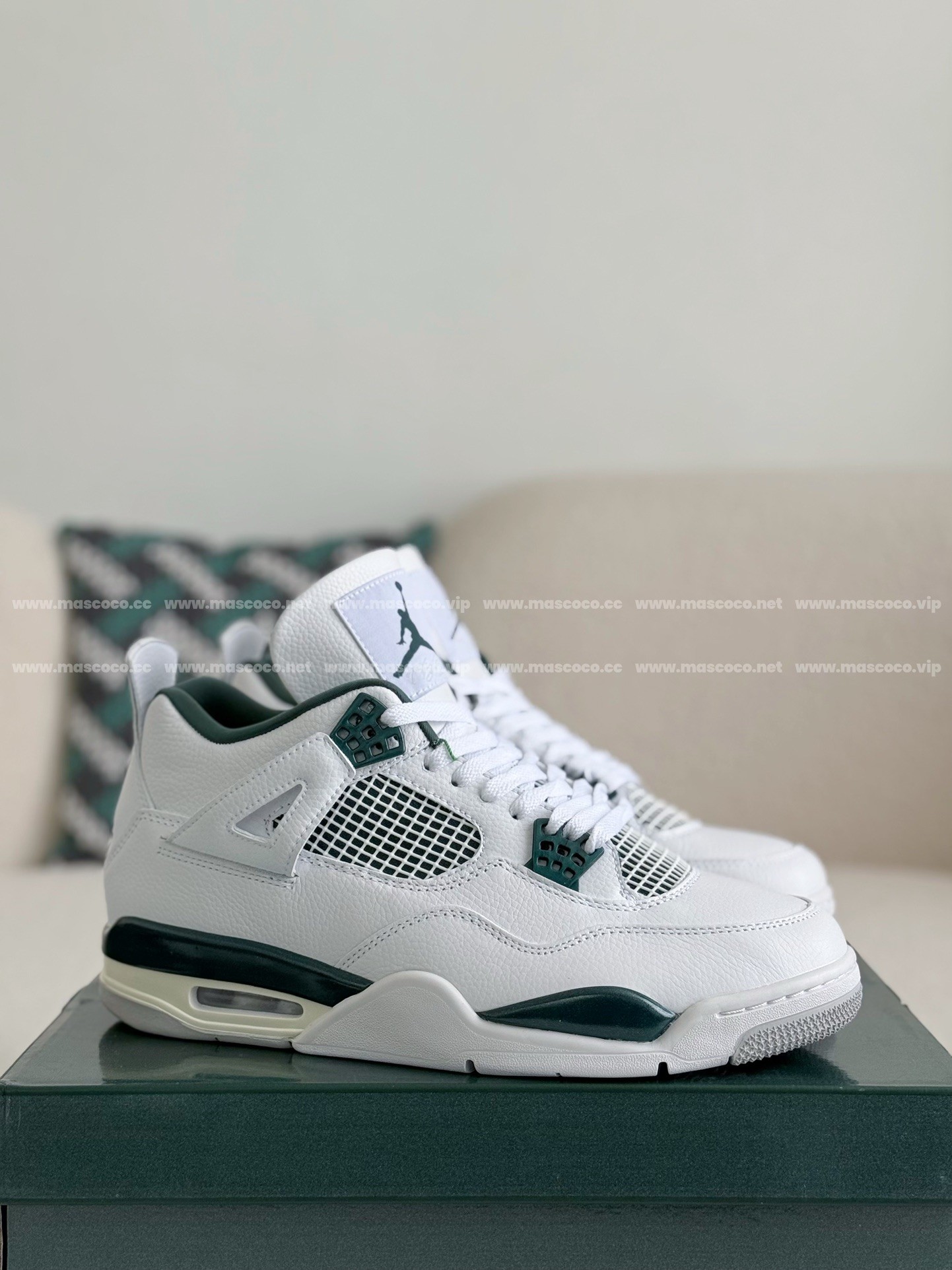 「#2795」Jordan Air Jordan 4 retro kaws suede lightweight wear-resistant non-slip mid-top - 图片 2