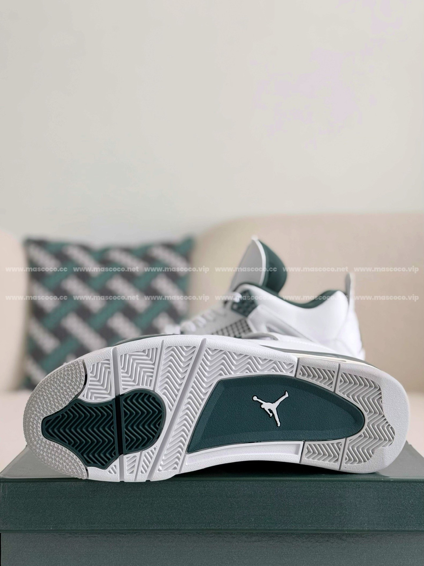 「#2795」Jordan Air Jordan 4 retro kaws suede lightweight wear-resistant non-slip mid-top - 图片 5