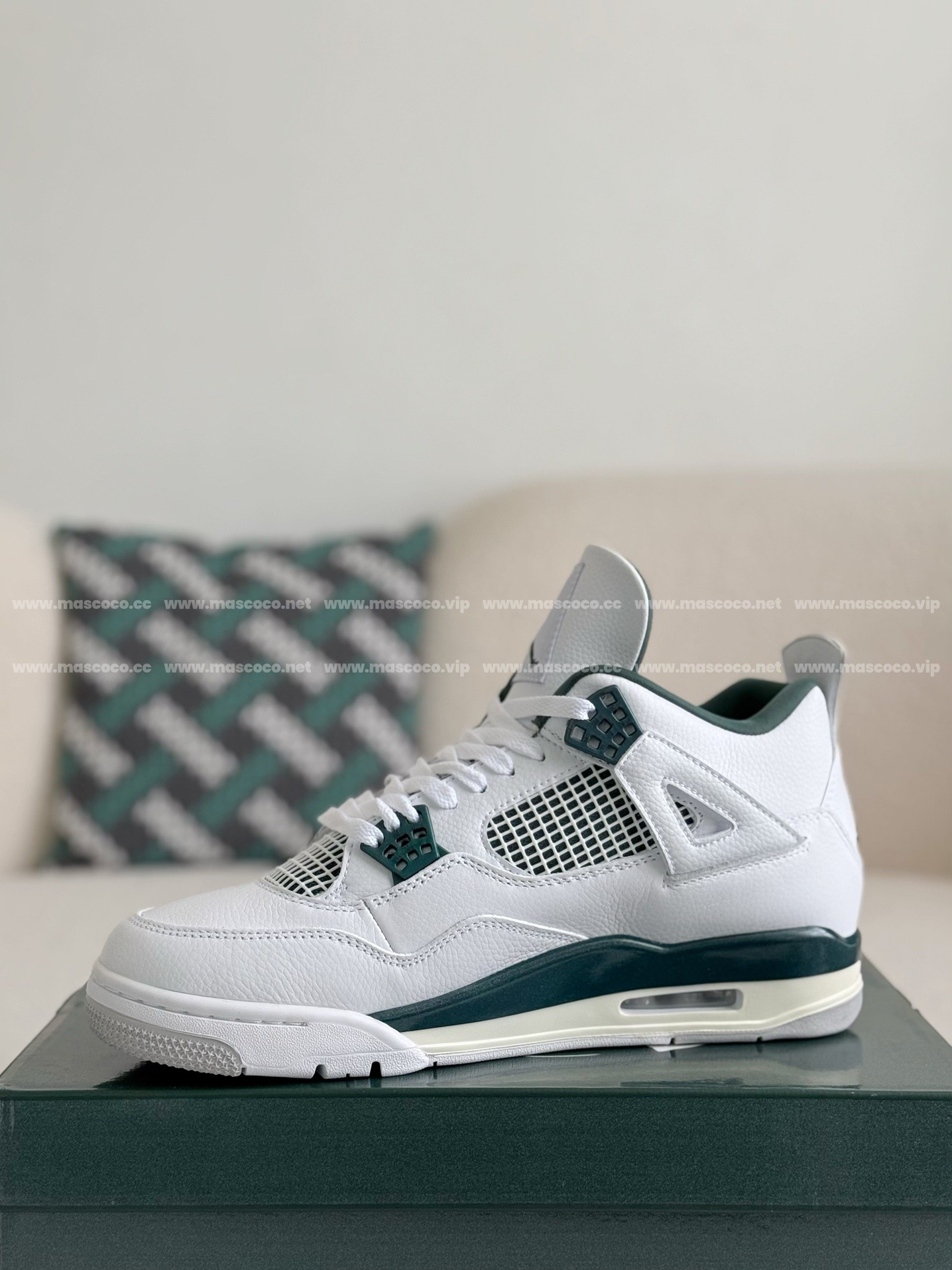 「#2795」Jordan Air Jordan 4 retro kaws suede lightweight wear-resistant non-slip mid-top - 图片 4