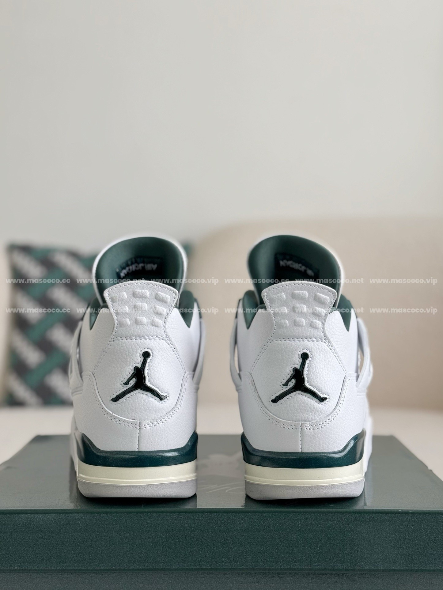 「#2795」Jordan Air Jordan 4 retro kaws suede lightweight wear-resistant non-slip mid-top - 图片 3
