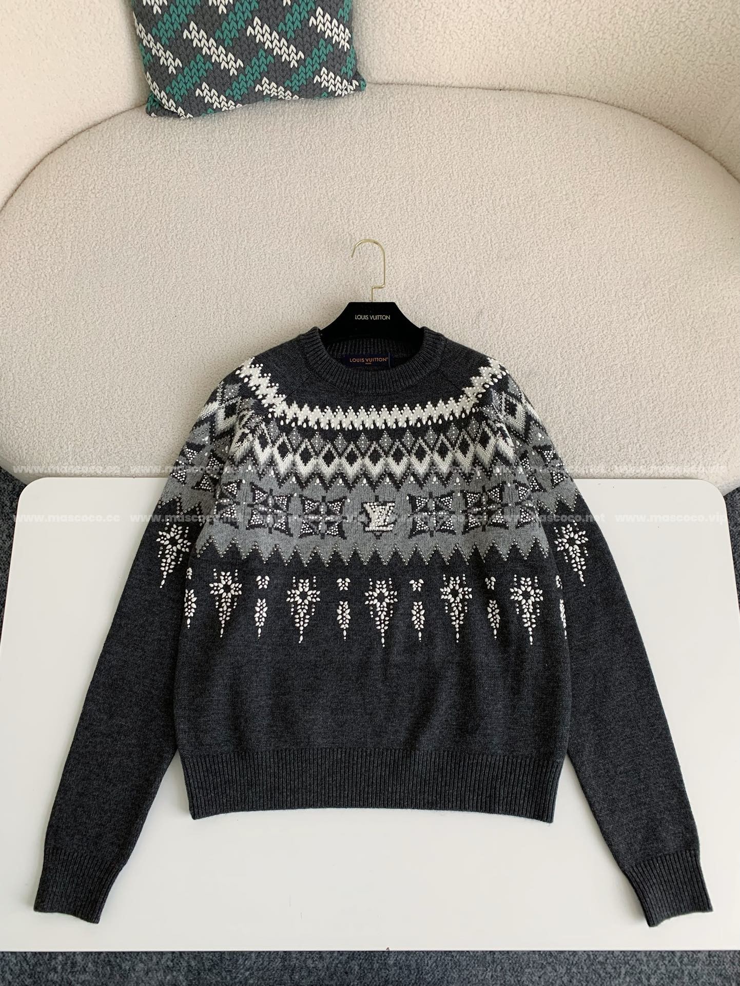 「#2805」Louis Vuitton Ski Collection FW24 Round Neck Sweater