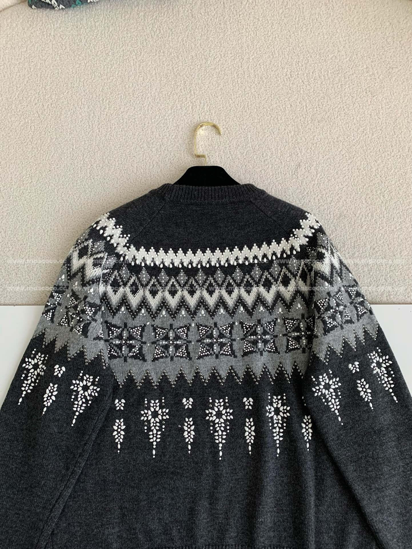 「#2805」Louis Vuitton Ski Collection FW24 Round Neck Sweater - 图片 3