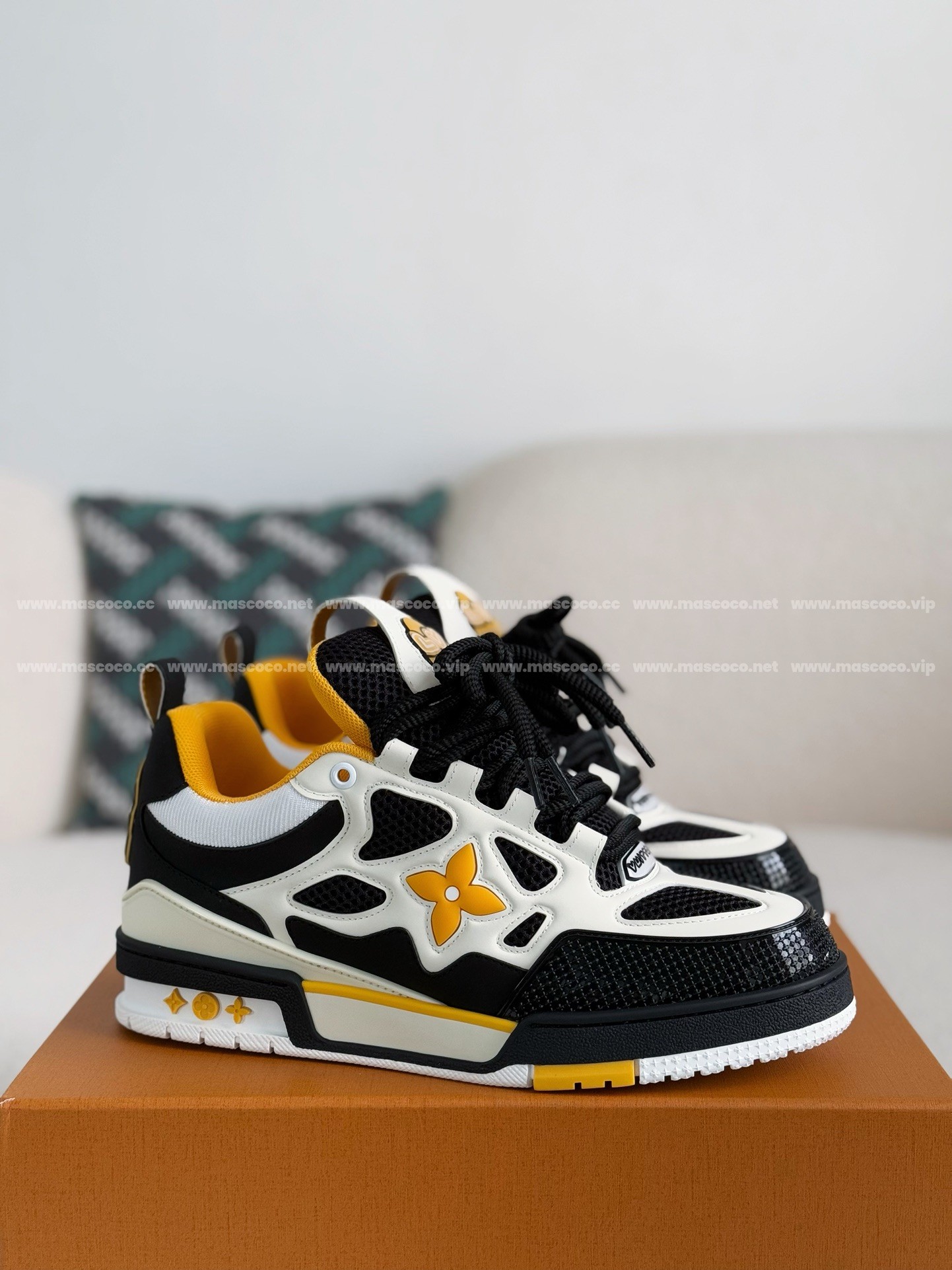 「#2850」LOUIS VUITTON SKATE SNEAKERS - 图片 2