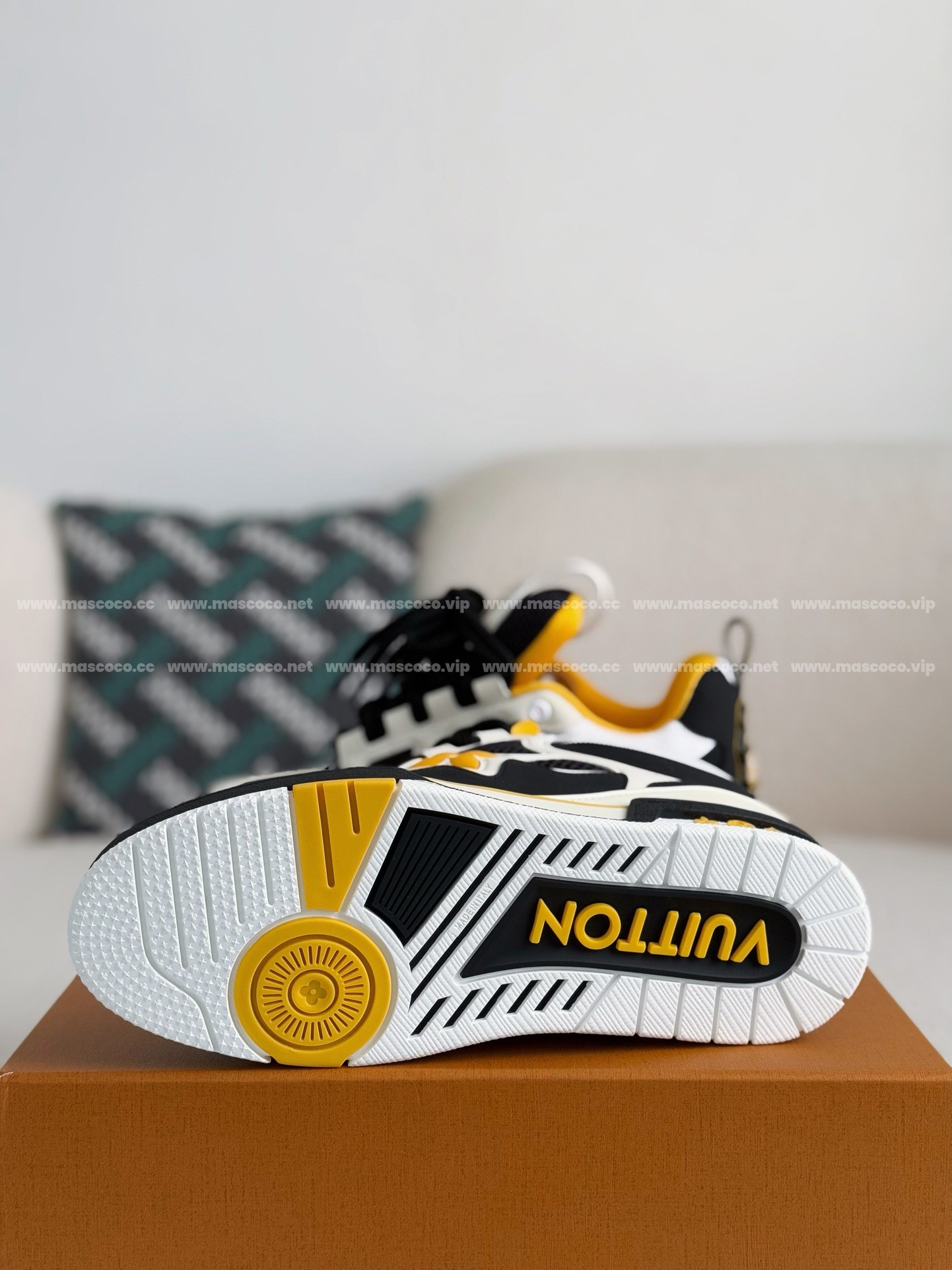 「#2850」LOUIS VUITTON SKATE SNEAKERS - 图片 5