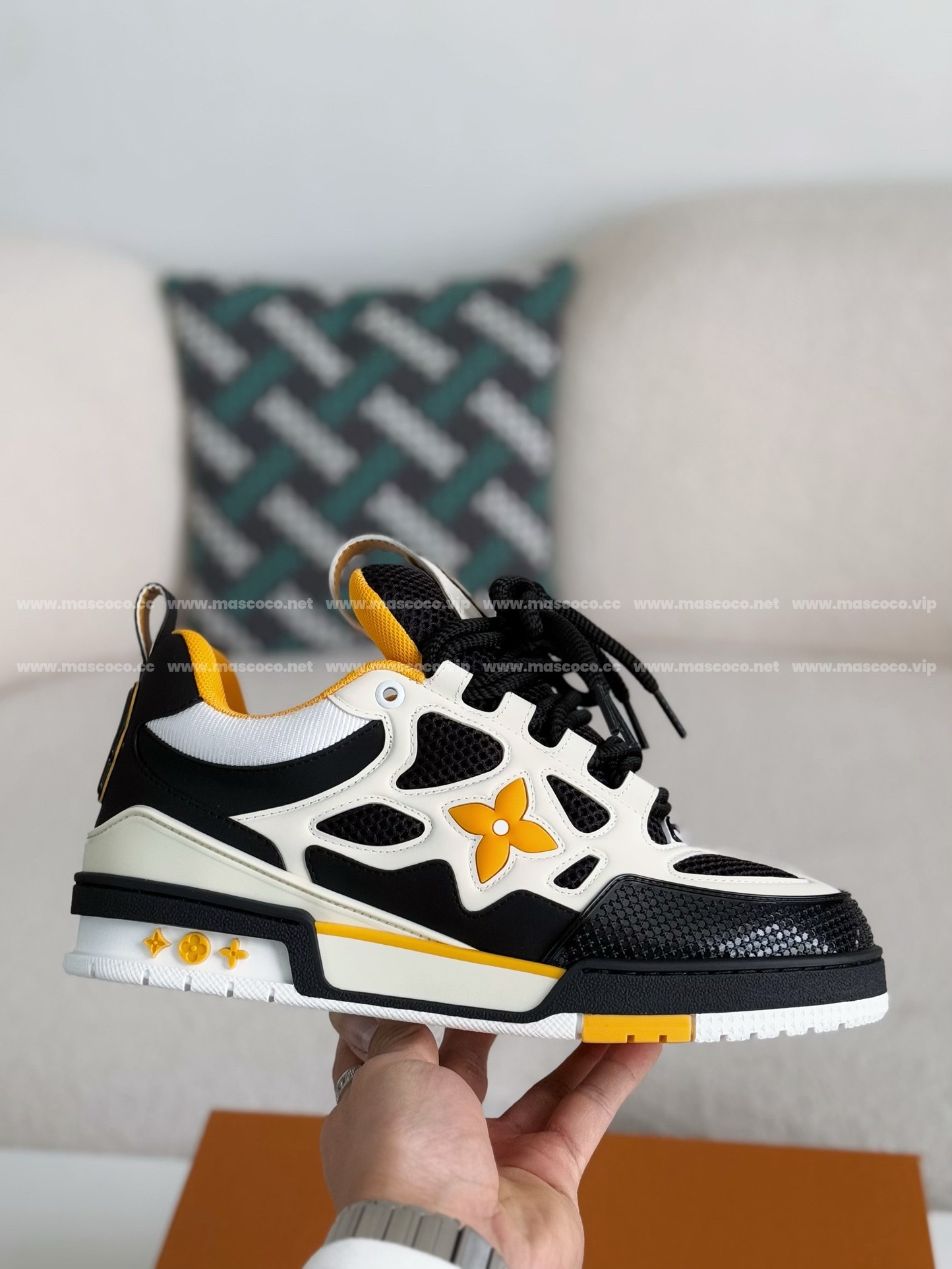「#2850」LOUIS VUITTON SKATE SNEAKERS - 图片 6