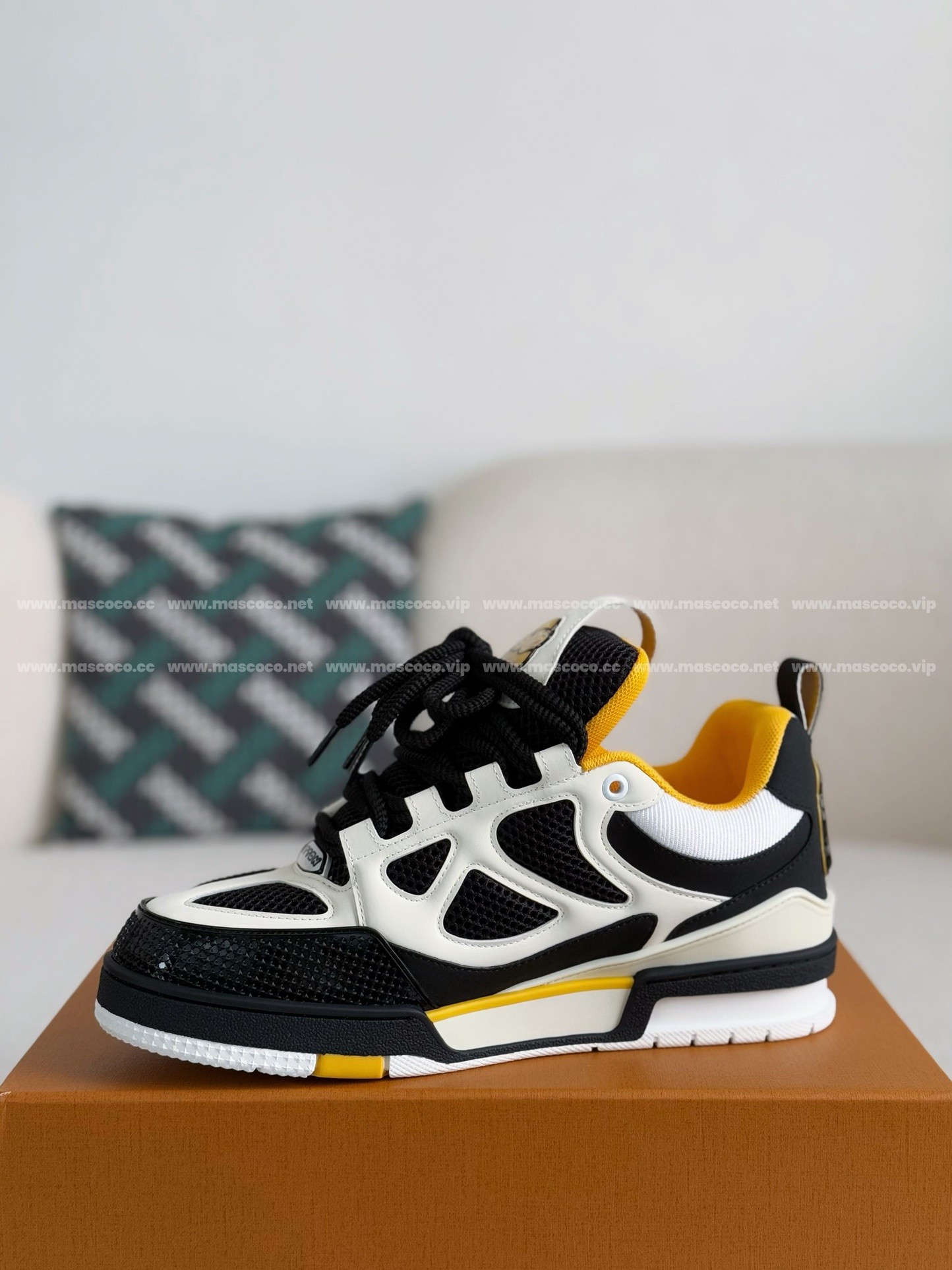 「#2850」LOUIS VUITTON SKATE SNEAKERS - 图片 4