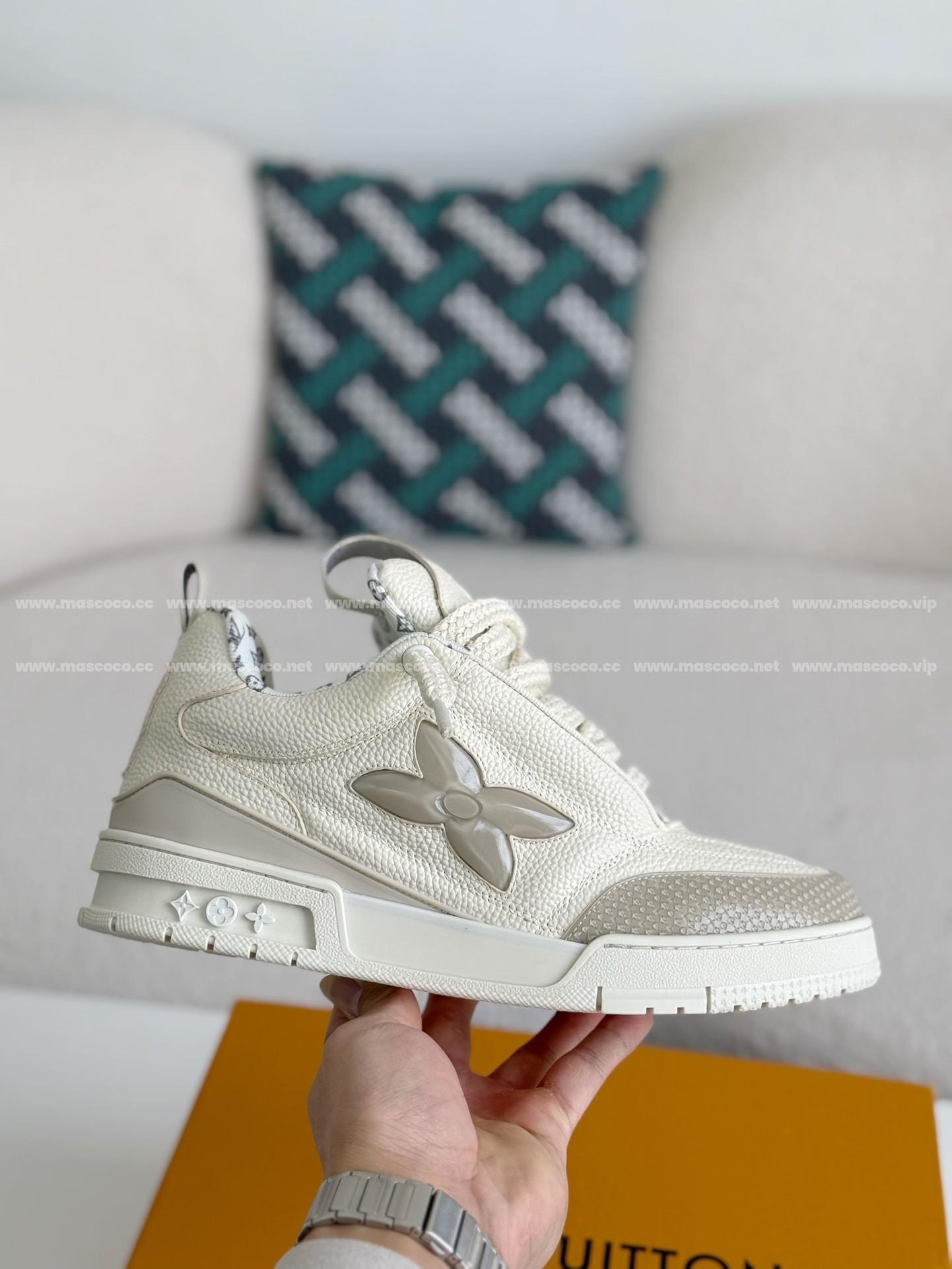 「#2868」LOUIS VUITTON SKATE SNEAKERS - 图片 6