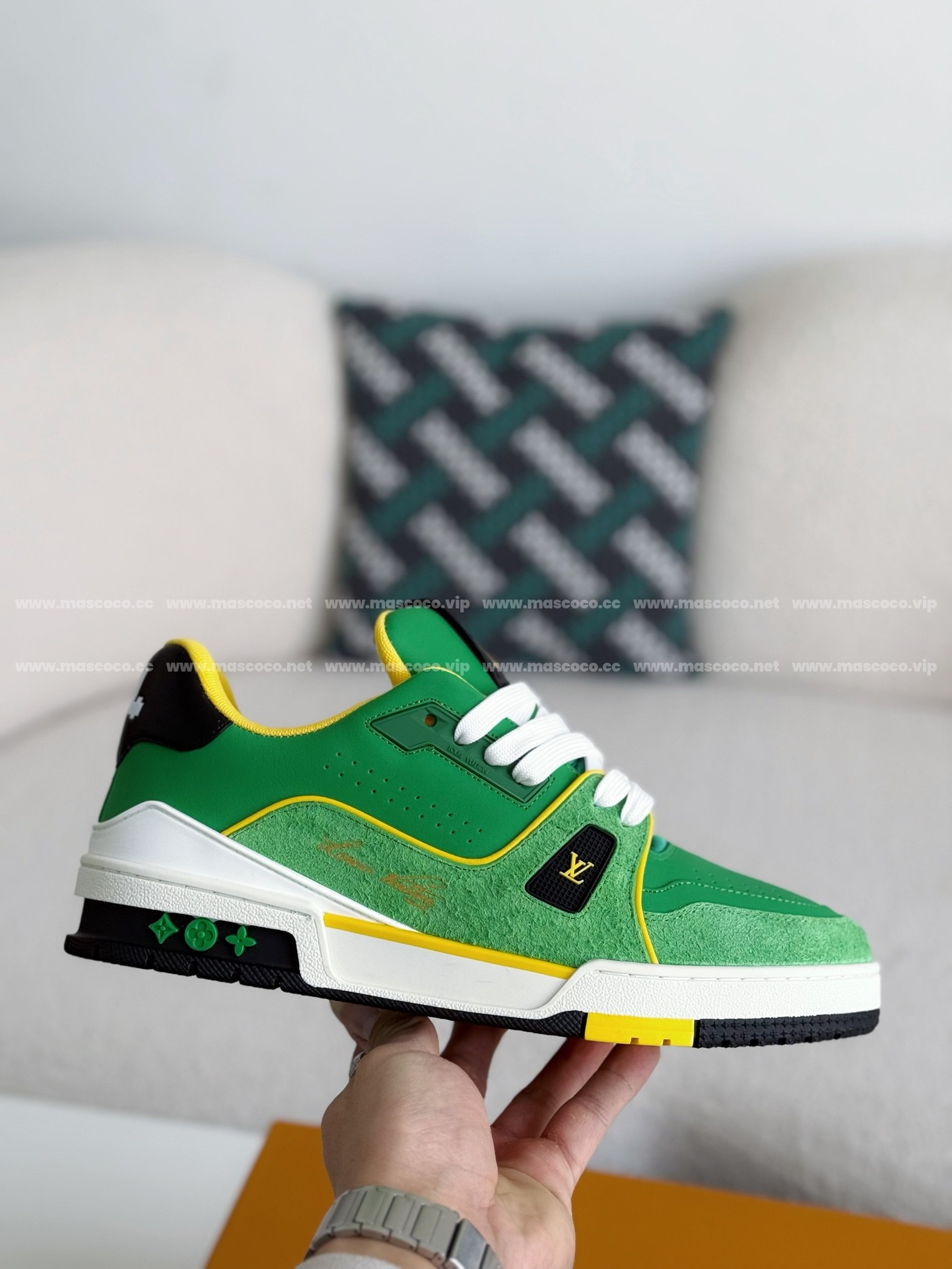 「#2869」LOUIS VUITTON TRAINER SNEAKERS - 图片 6