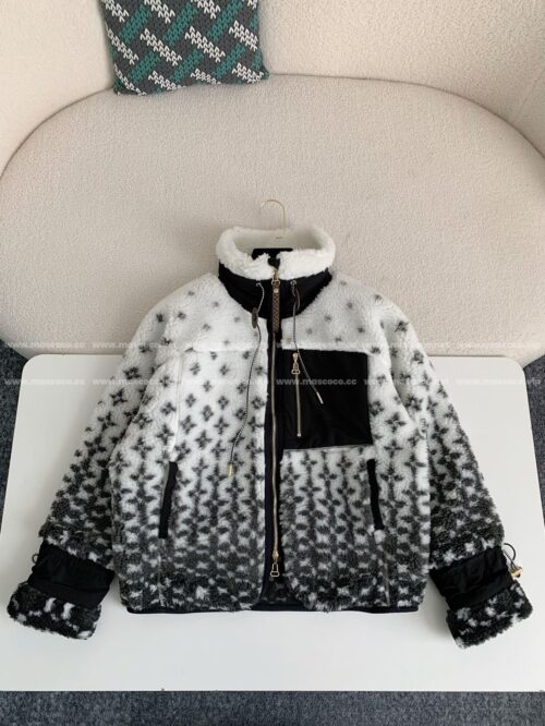 「#3003」Louis Vuitton Skiing Series FW24 Stand-collar Ombre Jacket