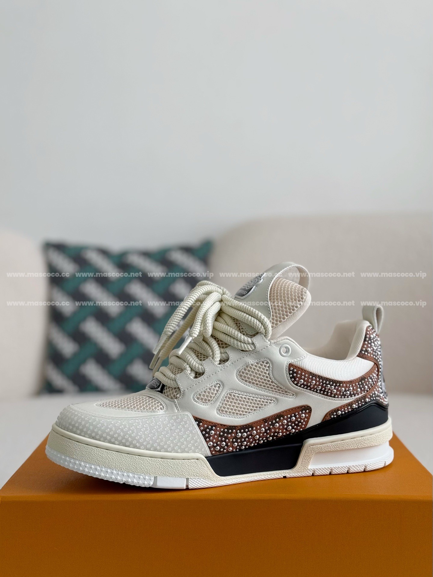 「#2904」LOUIS VUITTON SKATE SNEAKERS - 图片 4