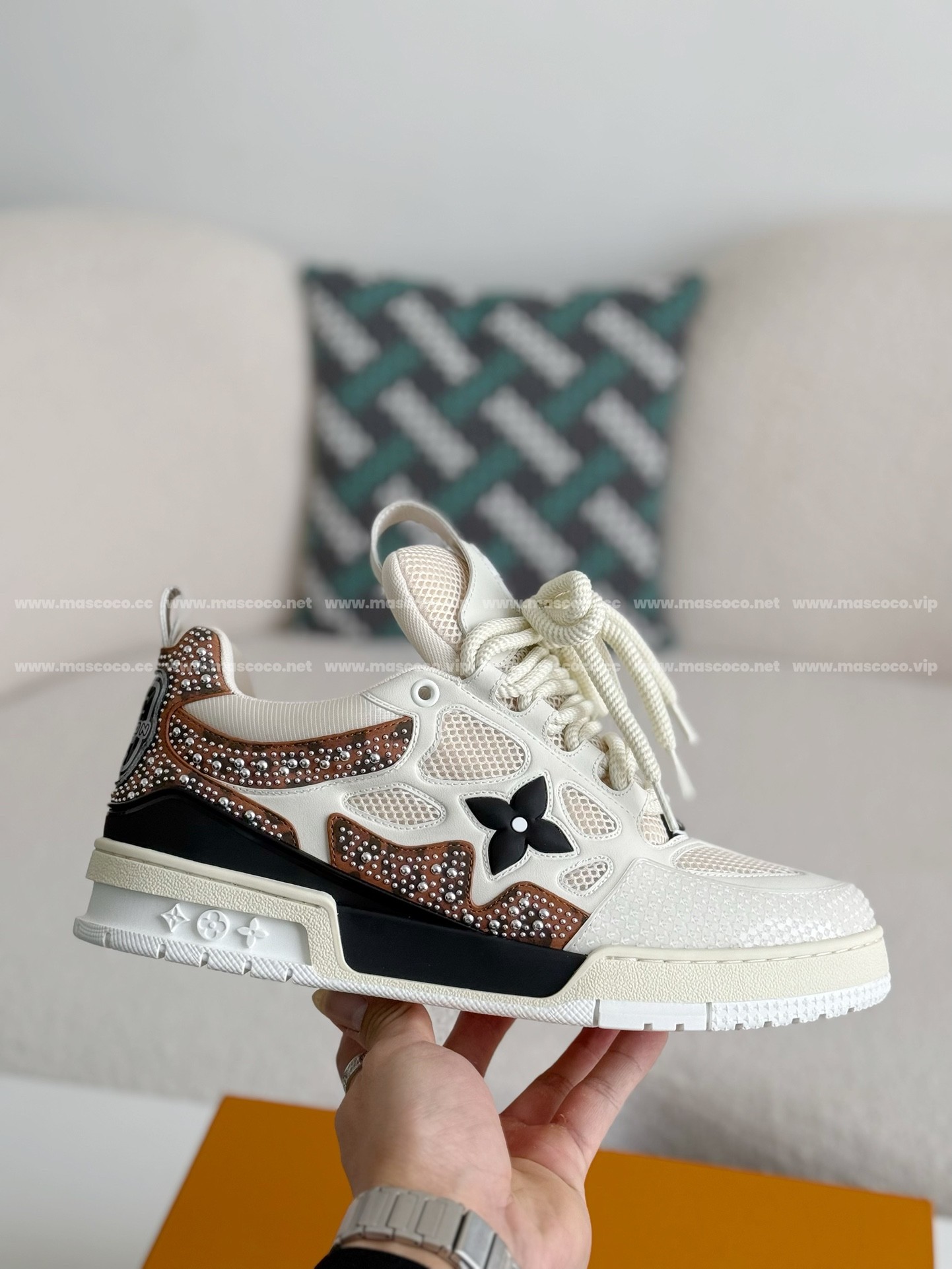 「#2904」LOUIS VUITTON SKATE SNEAKERS - 图片 6