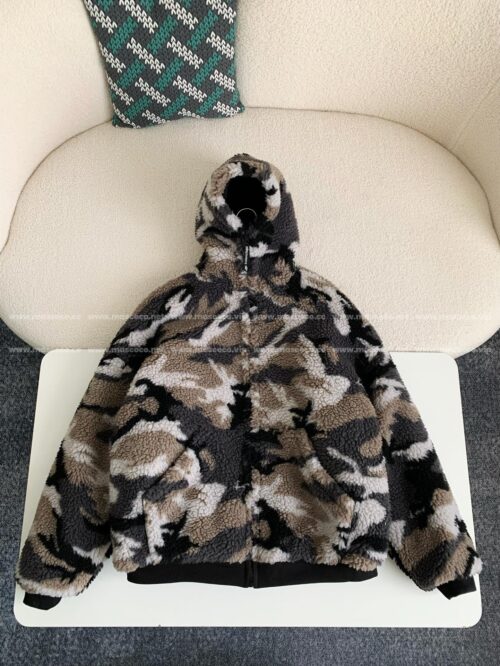 「#2906」Balenciaga Camouflage hooded jacket