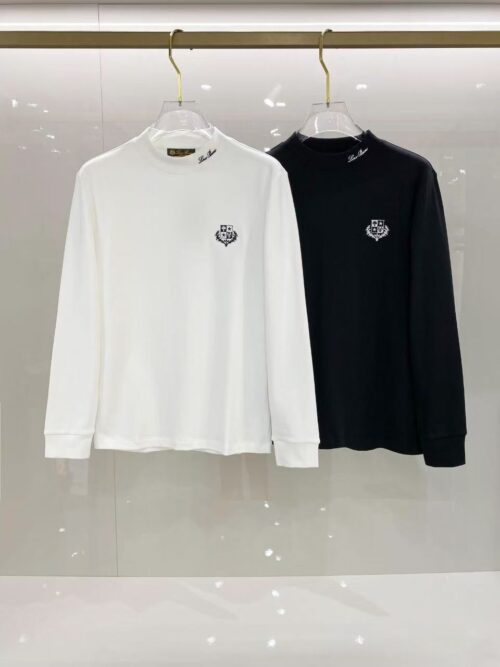 「#2958」Loro Piana new high collar long sleeve