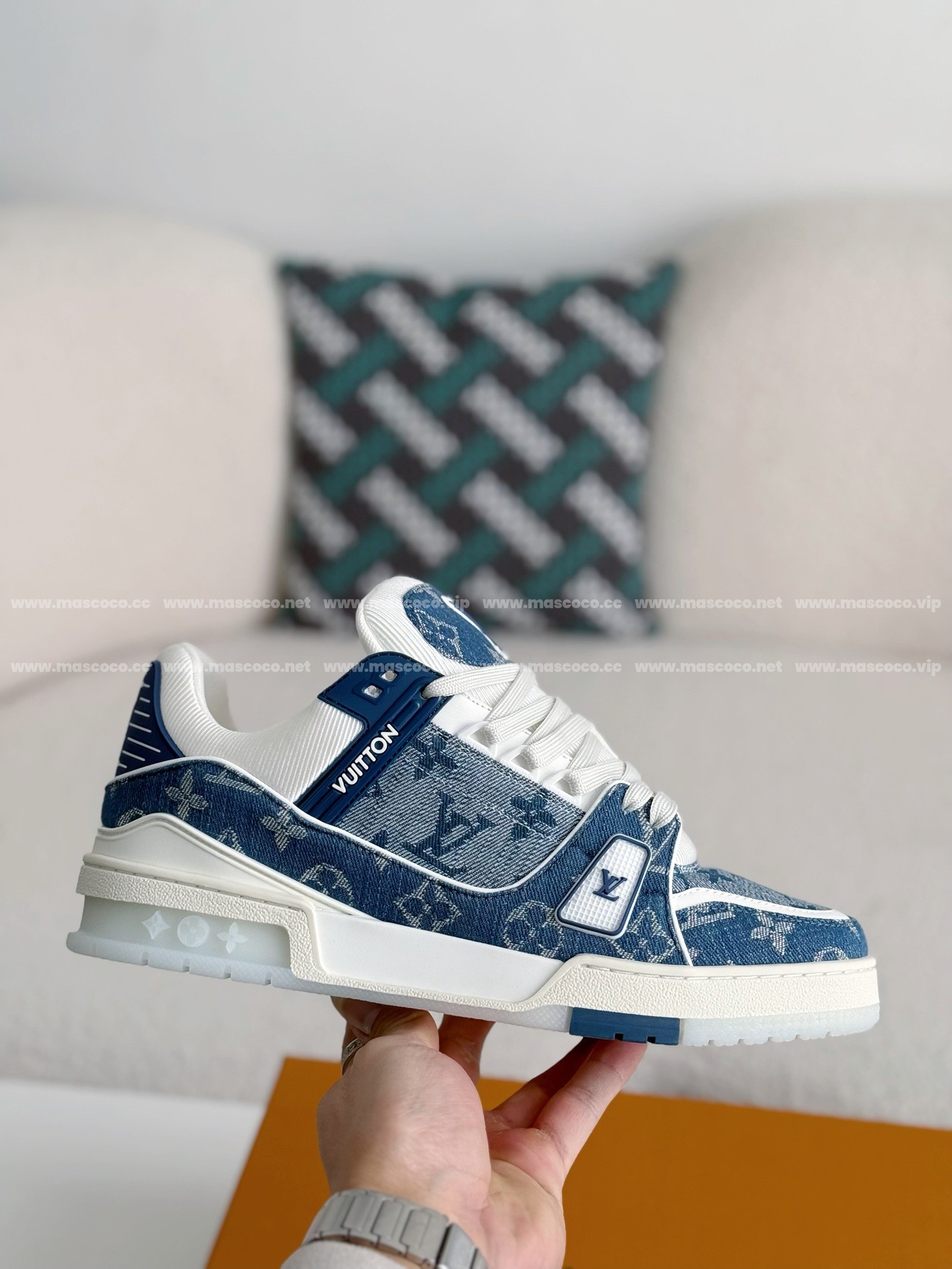 「#2948」LOUIS VUITTON TRAINER SNEAKERS - 图片 6
