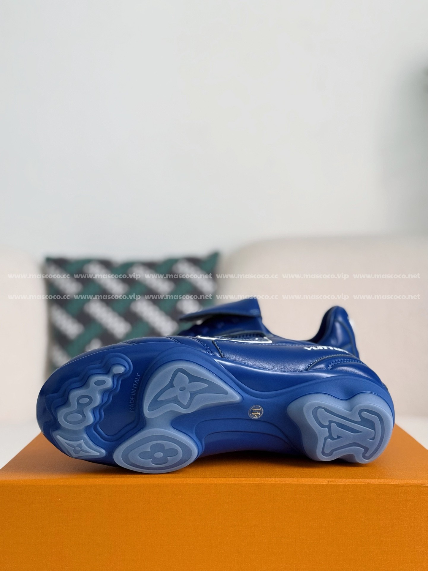 「#3083」LV Footprint Soccer Sneaker - 图片 5