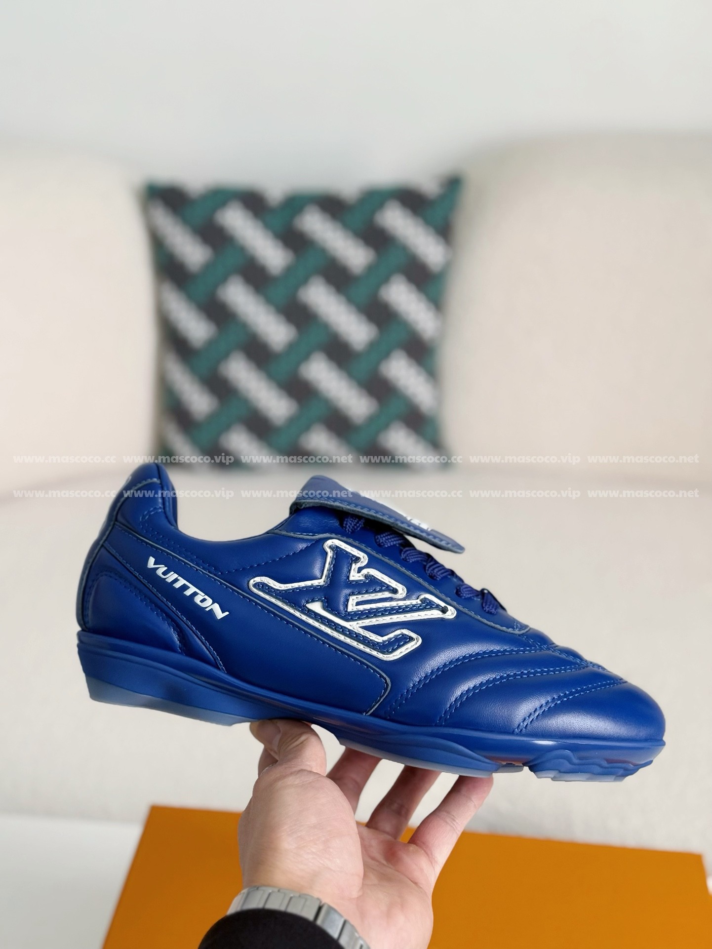 「#3083」LV Footprint Soccer Sneaker - 图片 6
