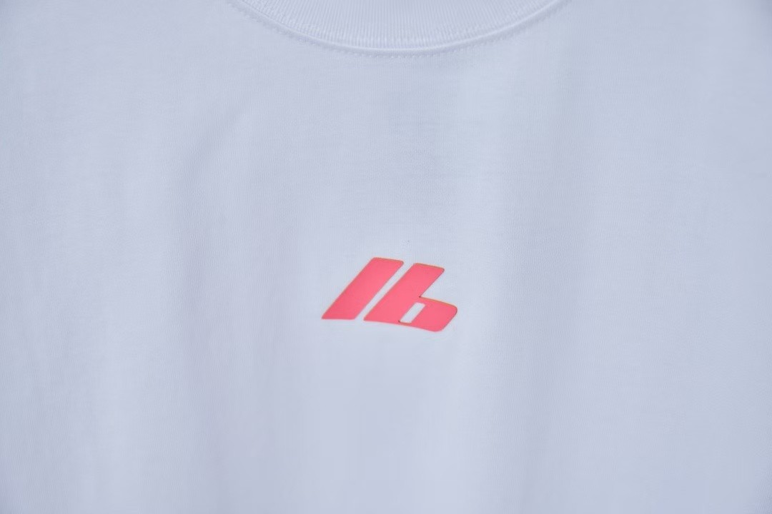 「#3096」Balenciaga Spring/Summer new fur patch frog glue logo hot stamping T-shirt - 图片 3