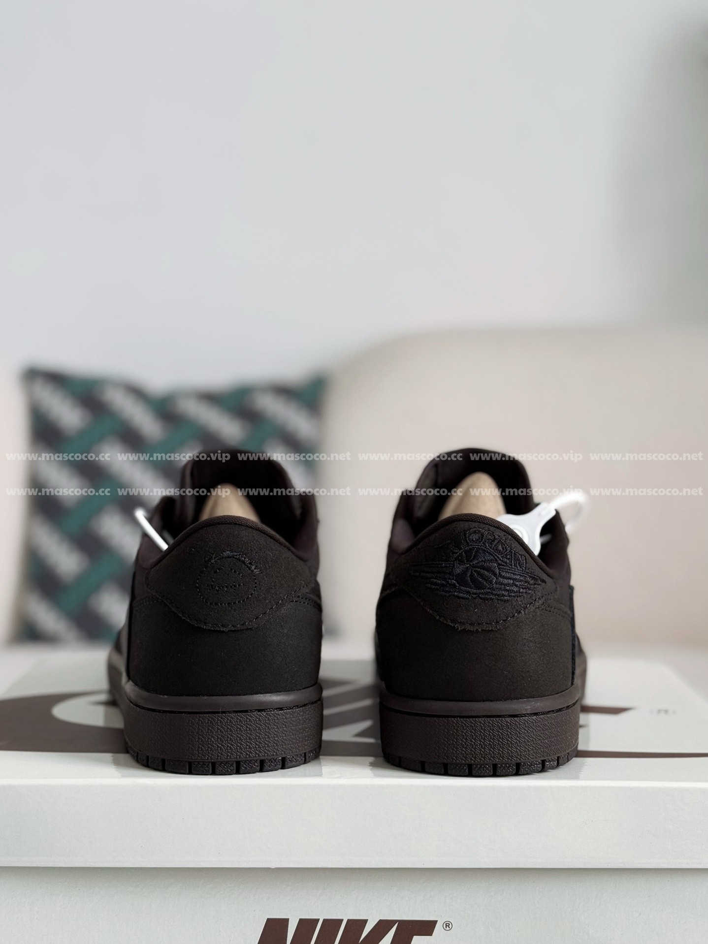 「#3106」Travis Scott x Jordan Air Jordan 1 Low Golf 6.0 Sneakers - 图片 3