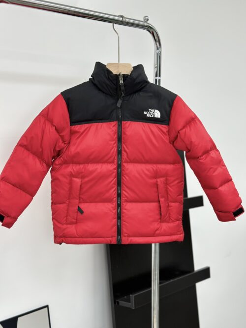 「#3240」The North Face 1996 Stand-up collar hoodless children's down jacket