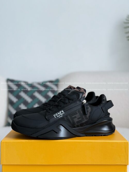「#3259」FENDI leather casual low-top shoes