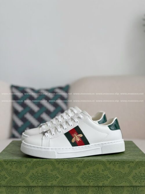 「#3268」Gucci ACE Leather plank shoes