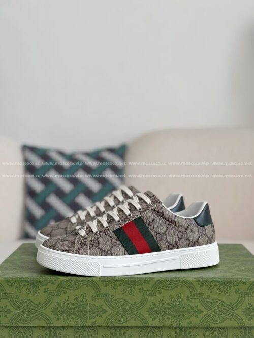 「#3269」Gucci ACE Leather plank shoes