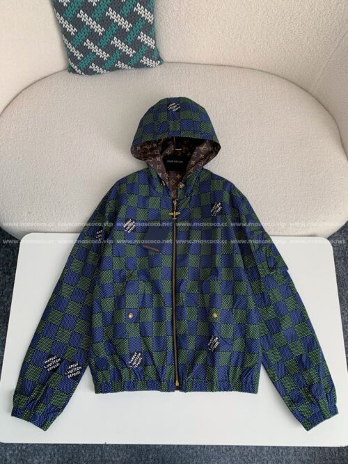 「#3270」Louis Vuitton Spring/Summer collection plaid double-sided jacket