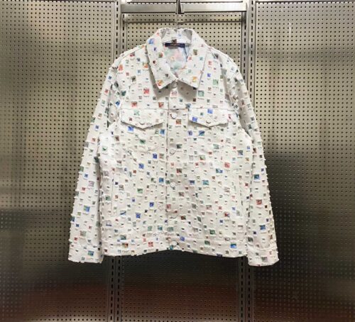 「#3275」Louis Vuitton Spring New Destroyed Denim Jacket