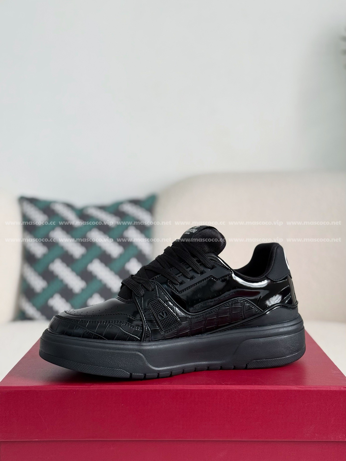 「#3339」Valentino Garavani Leather Casual Shoes - 图片 4