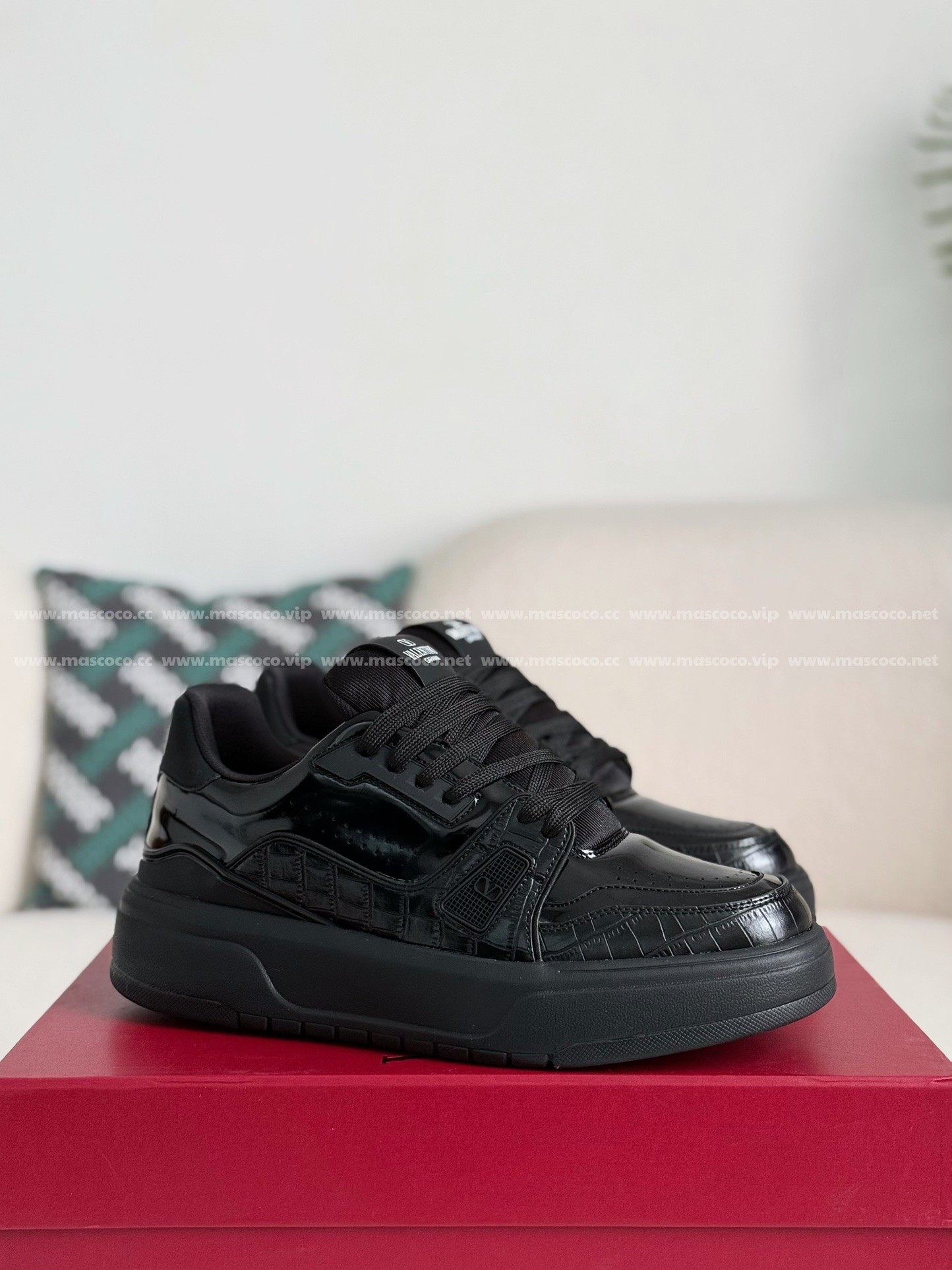 「#3339」Valentino Garavani Leather Casual Shoes - 图片 2
