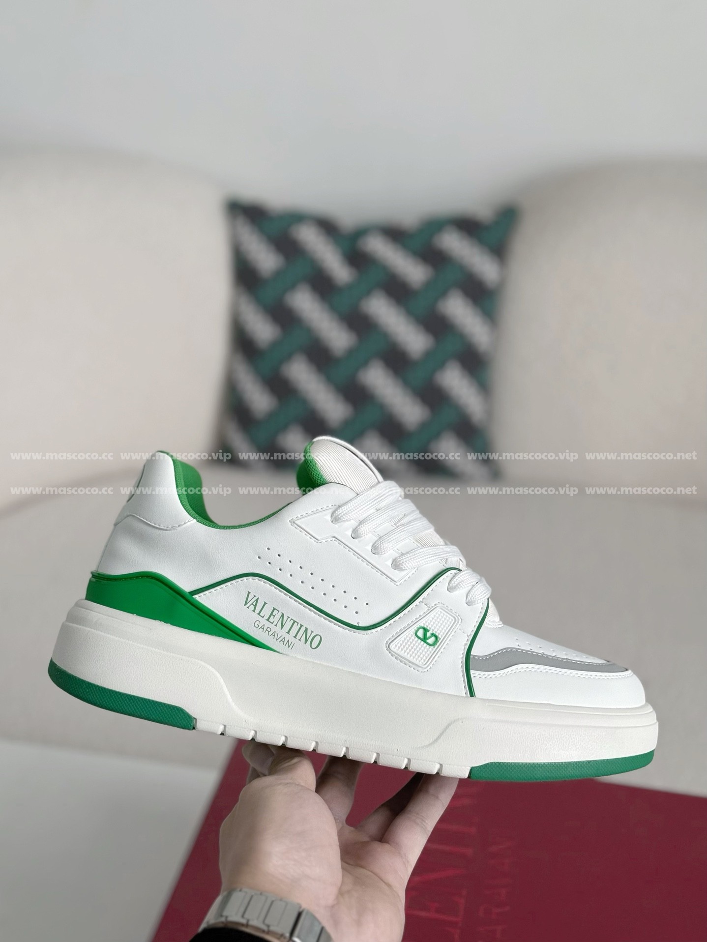 「#3340」Valentino Garavani Leather Casual Shoes - 图片 6