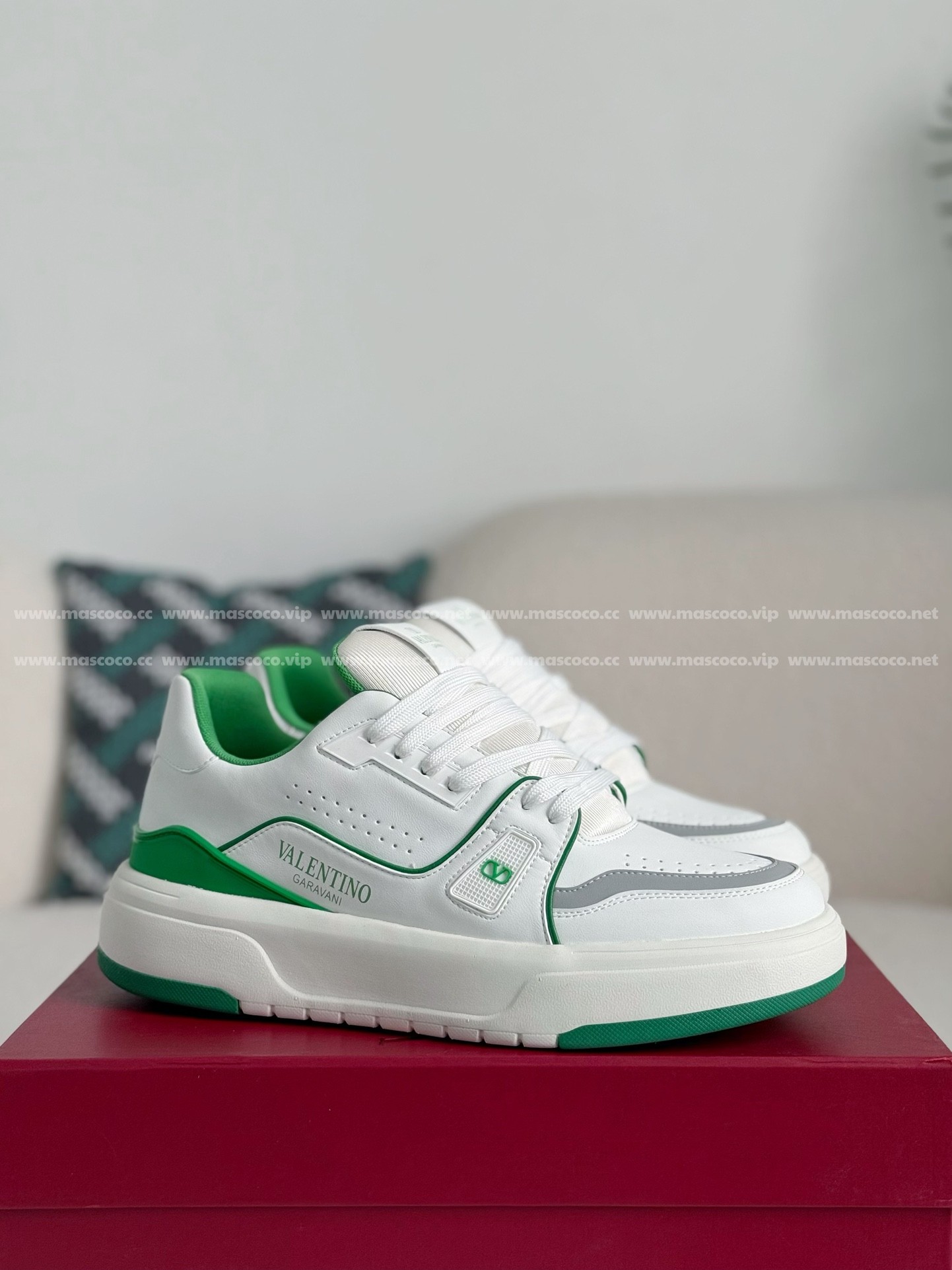 「#3340」Valentino Garavani Leather Casual Shoes - 图片 2